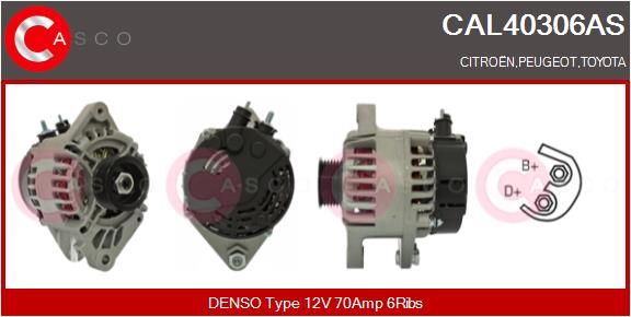 CAL40306AS CASCO Генератор