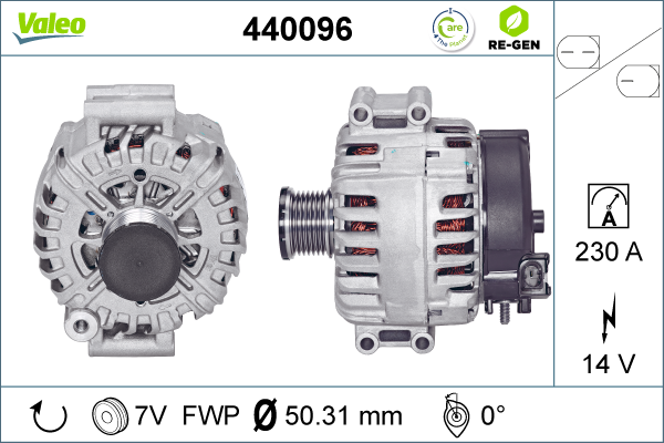 440096 VALEO Генератор