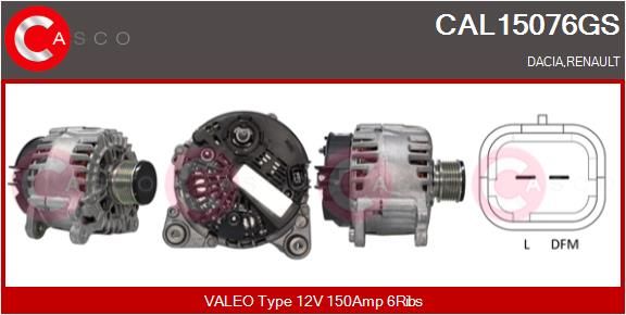 CAL15076GS CASCO Генератор