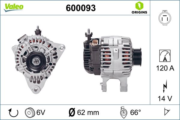 600093 VALEO Генератор