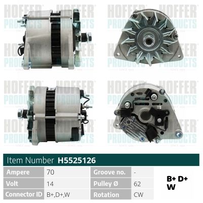 H5525126 HOFFER Генератор