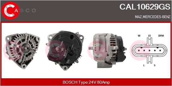 CAL10629GS CASCO Генератор
