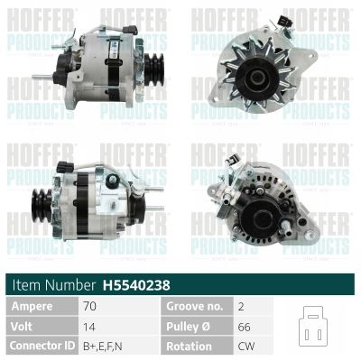 H5540238 HOFFER Генератор