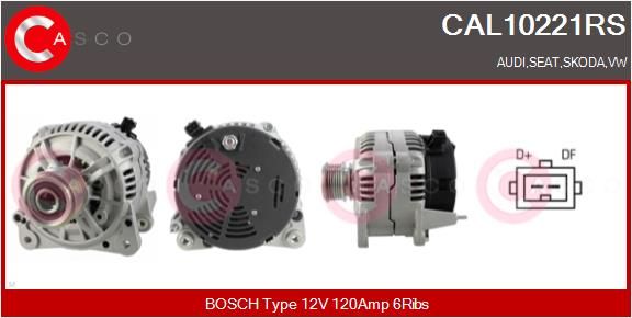CAL10221RS CASCO Генератор