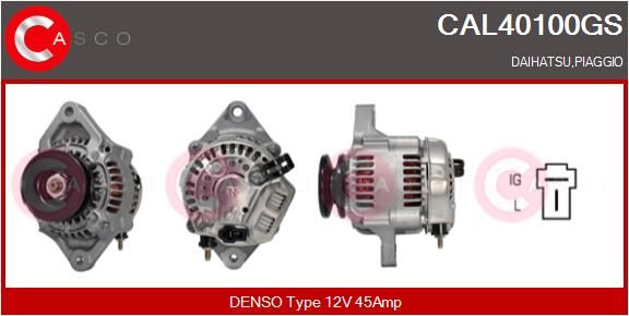 CAL40100GS CASCO Генератор