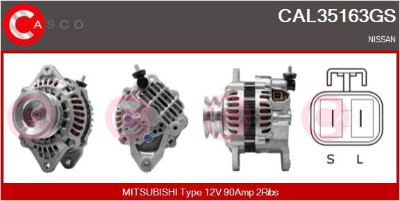 CAL35163GS CASCO Генератор