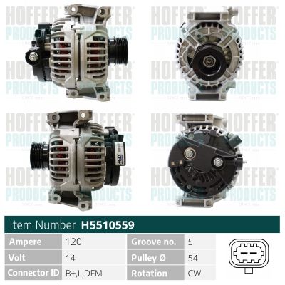 H5510559 HOFFER Генератор