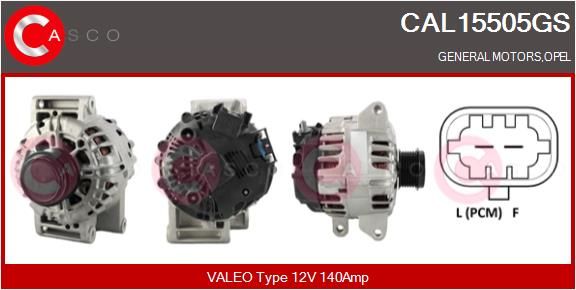 CAL15505GS CASCO Генератор