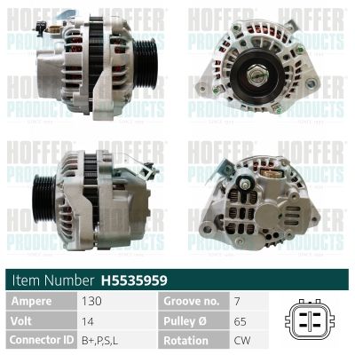 H5535959 HOFFER Генератор