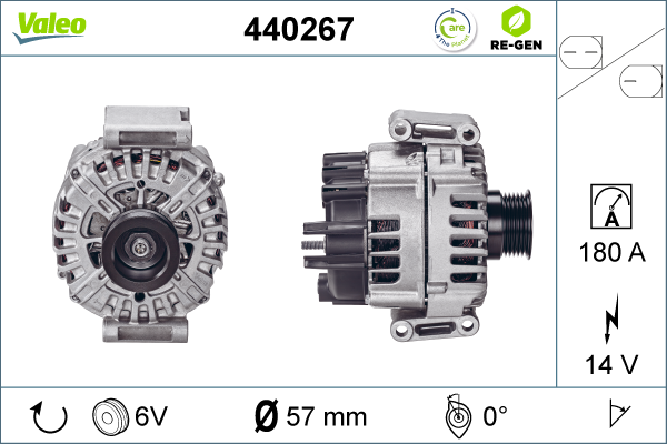 440267 VALEO Генератор