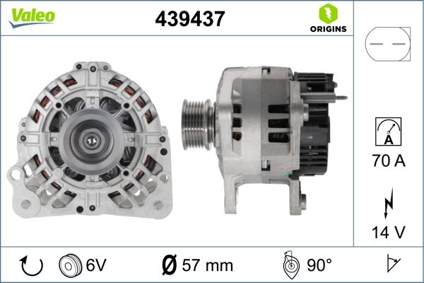 439437 VALEO Генератор