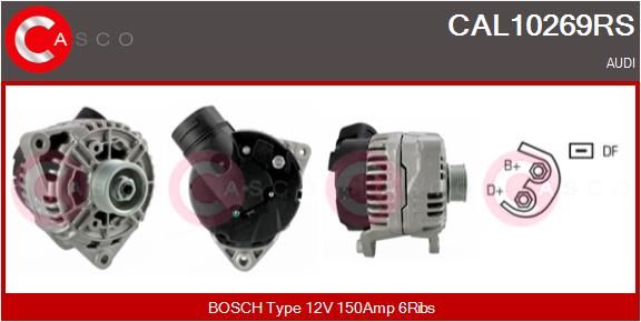 CAL10269RS CASCO Генератор