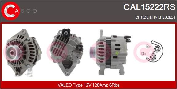 CAL15222RS CASCO Генератор