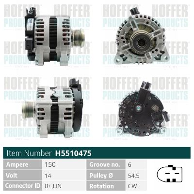 H5510475 HOFFER Генератор