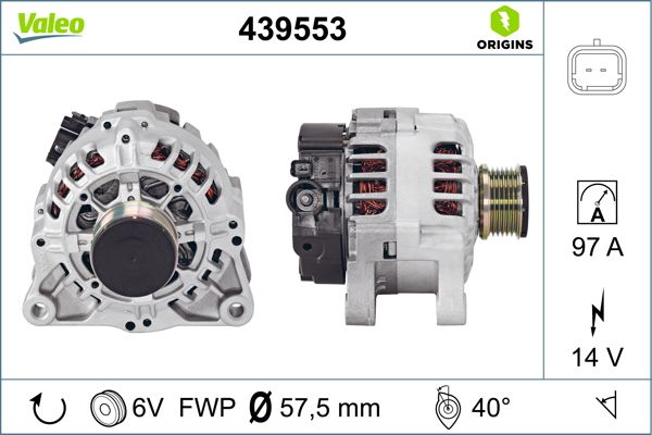 439553 VALEO Генератор