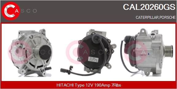 CAL20260GS CASCO Генератор