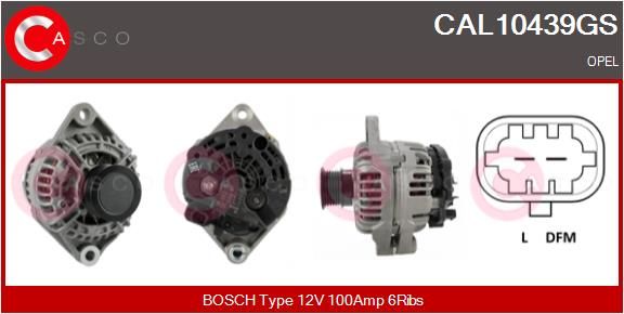 CAL10439GS CASCO Генератор