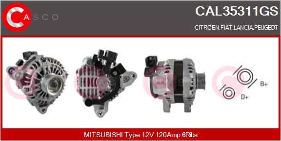 CAL35311GS CASCO Генератор