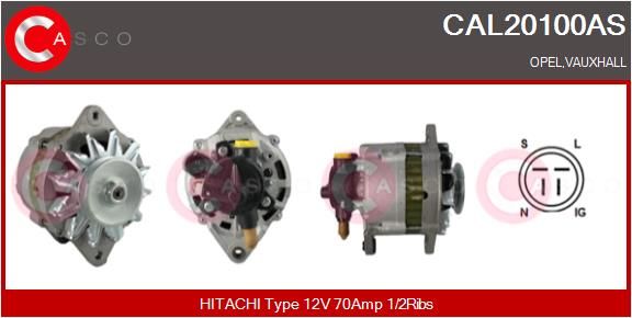 CAL20100AS CASCO Генератор