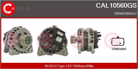 CAL10560GS CASCO Генератор