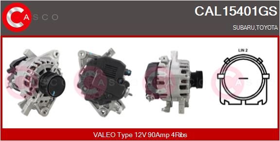 CAL15401GS CASCO Генератор