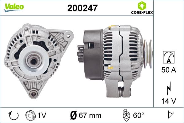 200247 VALEO Генератор