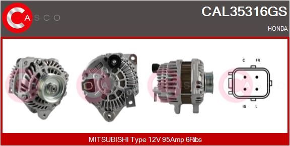 CAL35316GS CASCO Генератор