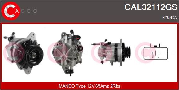 CAL32112GS CASCO Генератор
