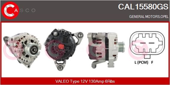 CAL15580GS CASCO Генератор