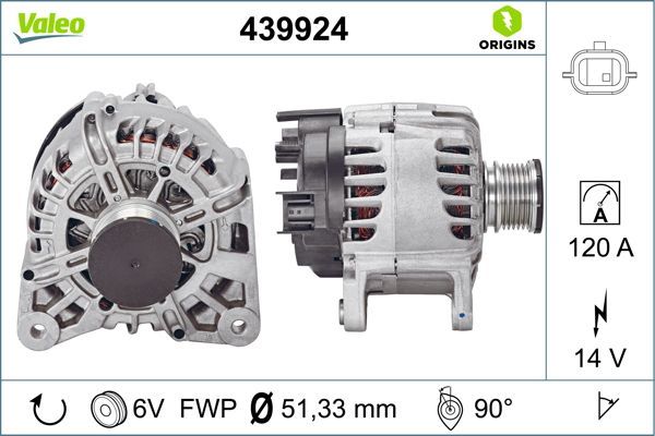 439924 VALEO Генератор