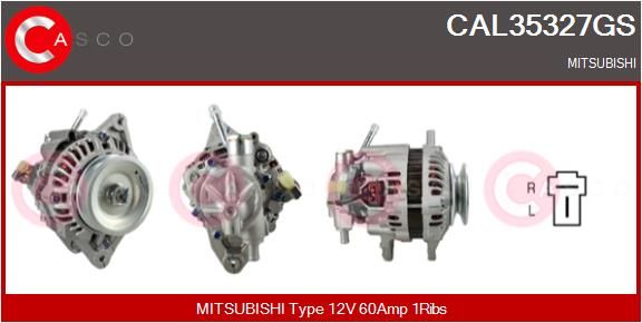 CAL35327GS CASCO Генератор
