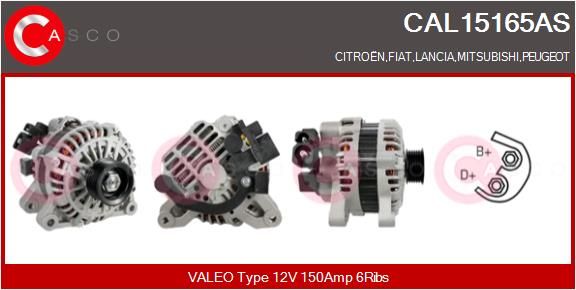 CAL15165AS CASCO Генератор