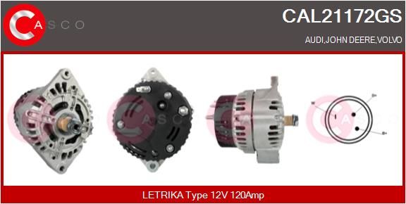 CAL21172GS CASCO Генератор