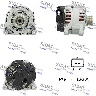 A12VA0004A2 SIDAT Генератор