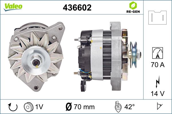 436602 VALEO Генератор