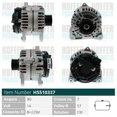 H5510337 HOFFER Генератор