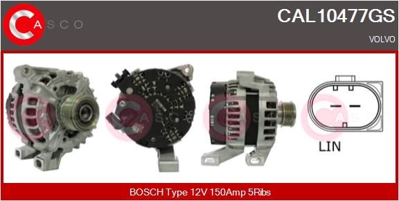 CAL10477GS CASCO Генератор