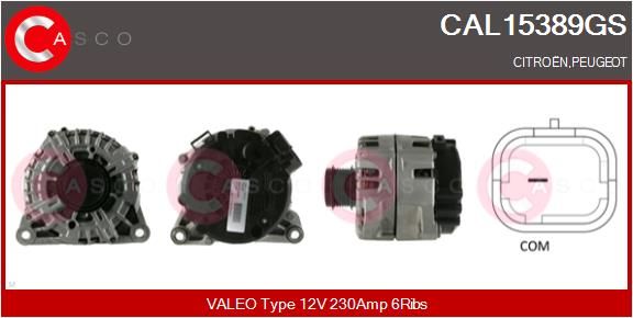 CAL15389GS CASCO Генератор
