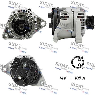 A12BH0191A2 SIDAT Генератор