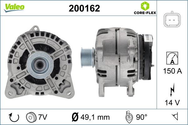 200162 VALEO Генератор