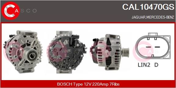 CAL10470GS CASCO Генератор