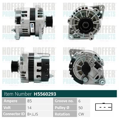 H5560293 HOFFER Генератор