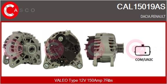 CAL15019AS CASCO Генератор