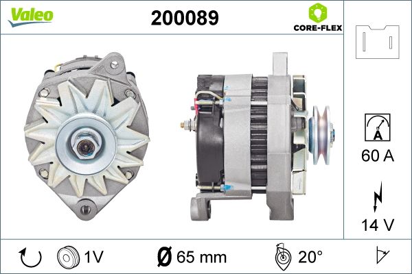 200089 VALEO Генератор