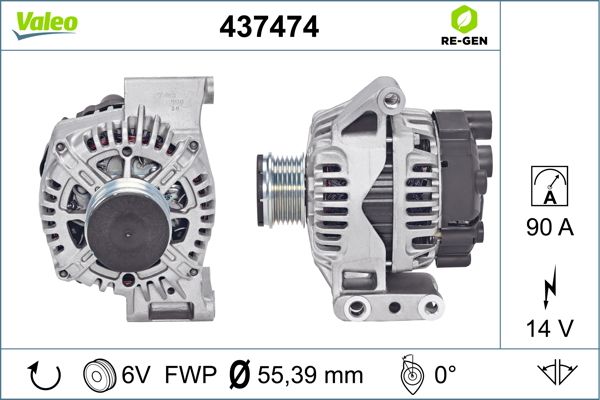 437474 VALEO Генератор