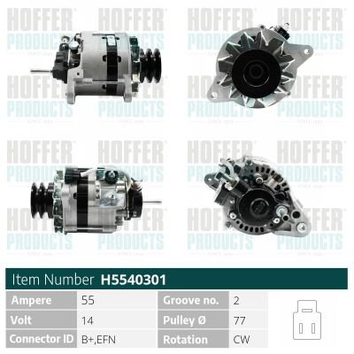H5540301 HOFFER Генератор