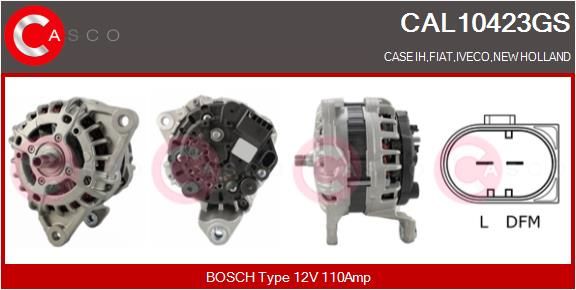 CAL10423GS CASCO Генератор