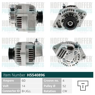 H5540896 HOFFER Генератор