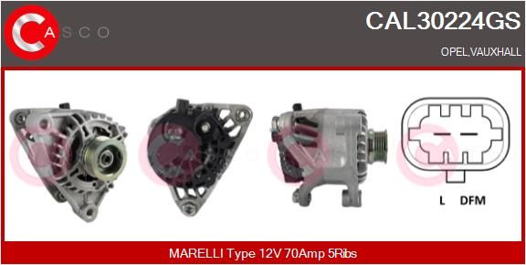 CAL30224GS CASCO Генератор