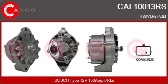 CAL10013RS CASCO Генератор